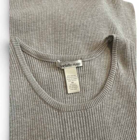 Charlotte Russe Gray Maxi Dress - Picture 2 of 2